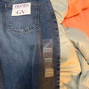 Gloria Vanderbilt Amanda Women's Jeans - Deep BlueNew